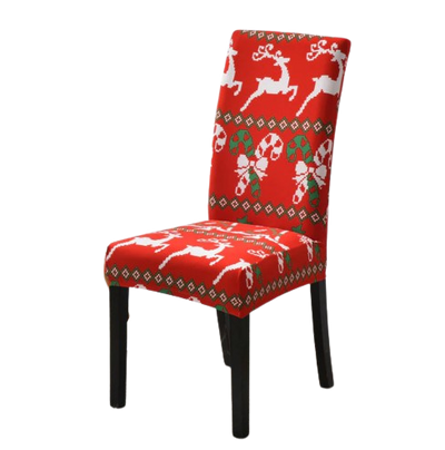 Κάλυμμα Καρέκλας Από Ζαχαροκάλαμο Χριστουγέννων