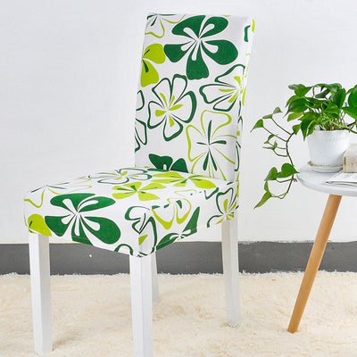 Κάλυμμα Καρέκλας Λουλουδιών (Πράσινο)