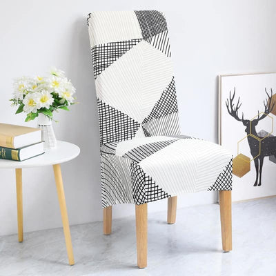 Κάλυμμα Καρέκλας Μεγάλου Μεγέθους Royal White