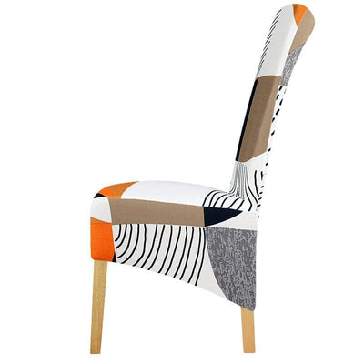 Μεγάλο Πολύχρωμο Κάλυμμα Καρέκλας