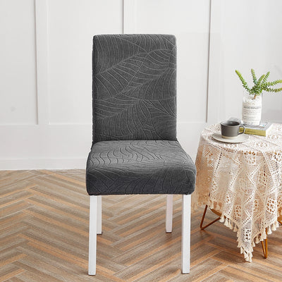 Αδιάβροχο Κάλυμμα Καρέκλας Φύλλο Ανθρακί Γκρι
