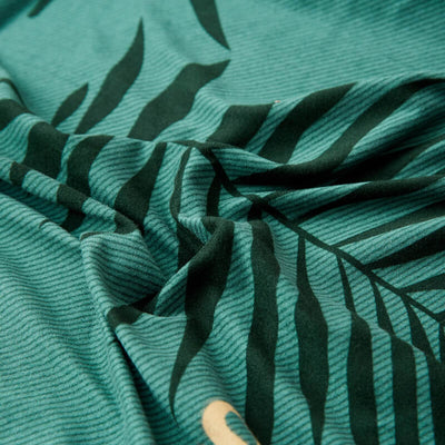 Πράσινο Εμπριμέ Κάλυμμα Καρέκλας