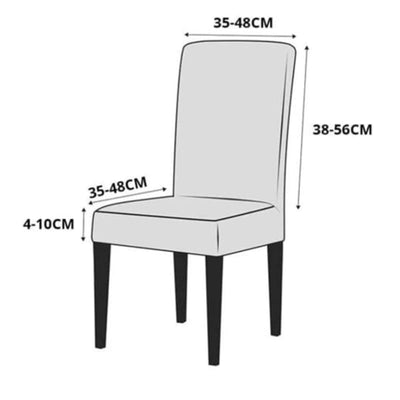 Κάλυμμα Καρέκλας Από Συνθετικό Δέρμα Βουργουνδίας