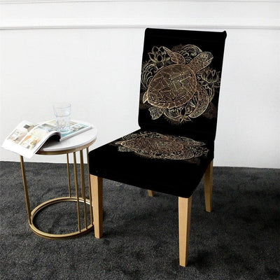Χρυσό Κάλυμμα Καρέκλας Χελώνας