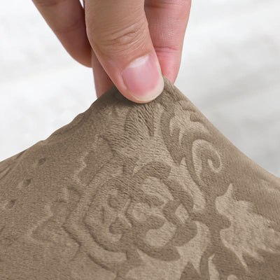 Καφέ Καρέκλα Lily Velvet