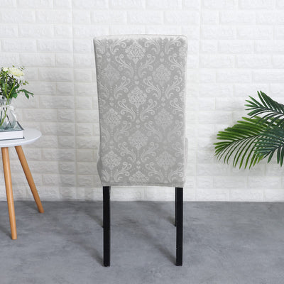 Κάλυμμα Καρέκλας Από Βελούδο Γκρι Lys