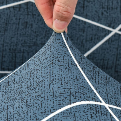 Κάλυμμα Καρέκλας Γραφείου Μπλε Βενζίνης