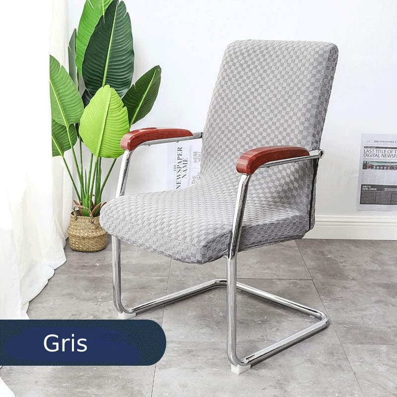 Κάλυμμα Καρέκλας Γραφείου Σε Ανοιχτό Γκρι