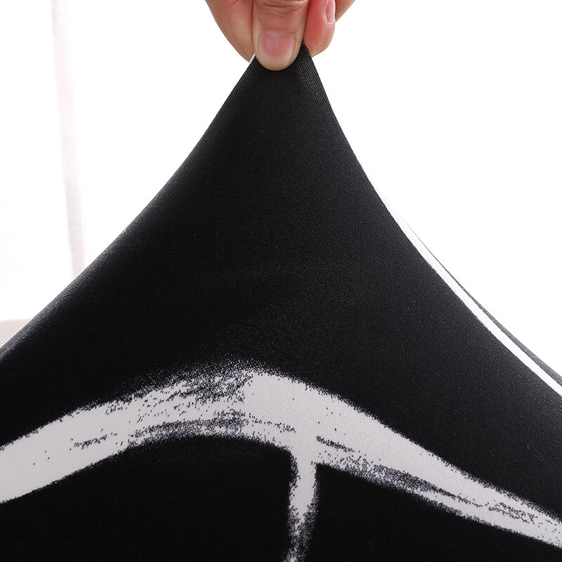 Μαύρο Κάλυμμα Καρέκλας Bi-Stretch