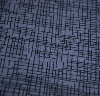 Μπλε Γκρι Κάλυμμα Καρέκλας