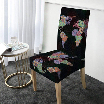 Κάλυμμα Καρέκλας Παγκόσμιου Χάρτη