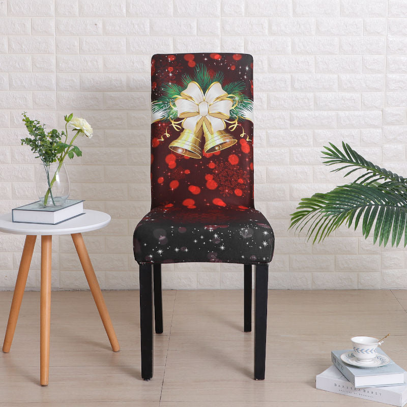 Κάλυμμα Καρέκλας Χριστουγεννιάτικου Κουδουνιού