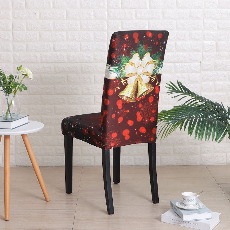 Κάλυμμα Καρέκλας Χριστουγεννιάτικου Κουδουνιού