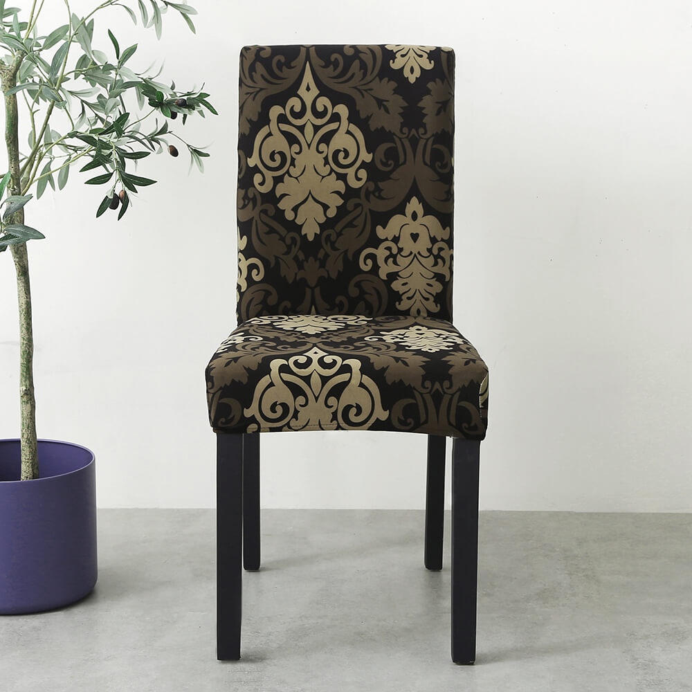 Μπαρόκ Stretch Κάλυμμα Καρέκλας