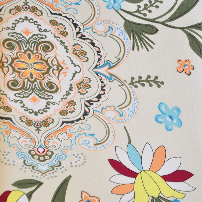 Πολύχρωμο Κάλυμμα Καρέκλας Floral