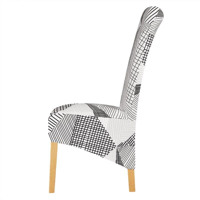 Κάλυμμα Καρέκλας Μεγάλου Μεγέθους Royal White