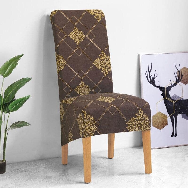 Κάλυμμα Καρέκλας Μεγάλου Μεγέθους Καφέ