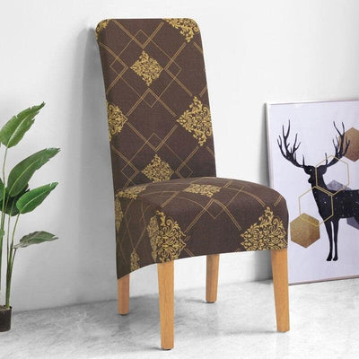 Κάλυμμα Καρέκλας Μεγάλου Μεγέθους Καφέ