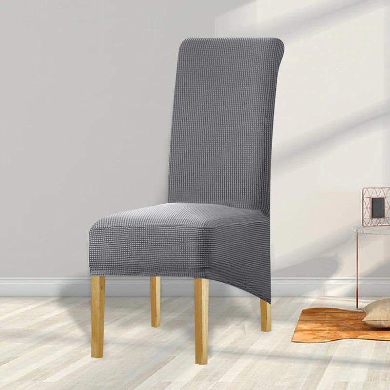 Κάλυμμα Καρέκλας Μεγάλου Μεγέθους Platinum Grey