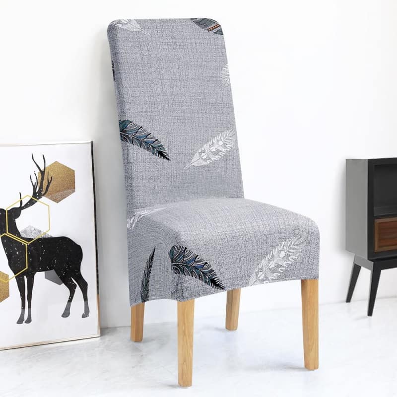 Κάλυμμα Καρέκλας Με Μεγάλο Γκρι Φτερωτό
