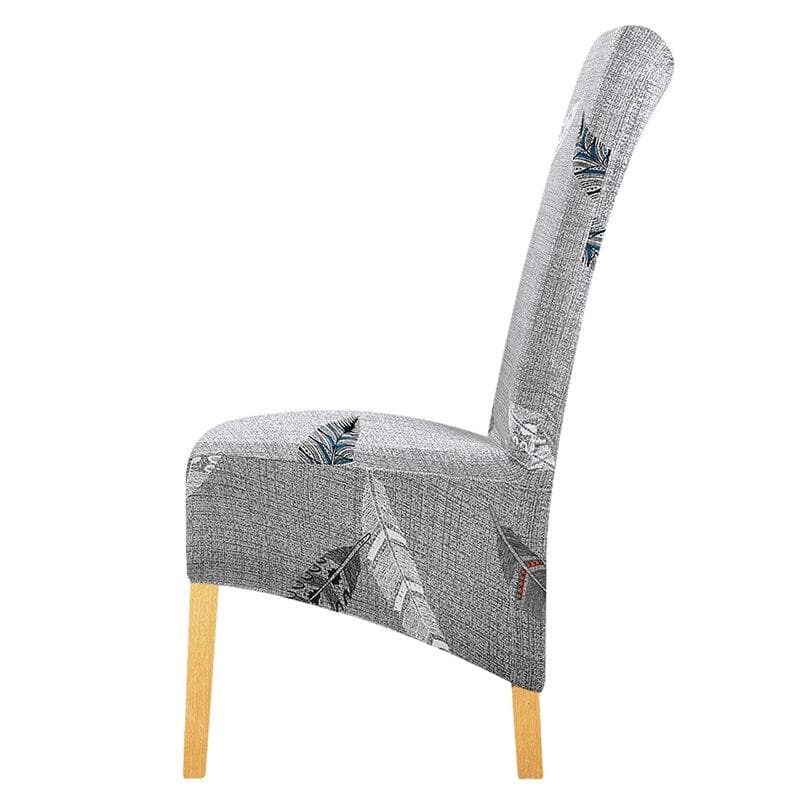Κάλυμμα Καρέκλας Με Μεγάλο Γκρι Φτερωτό