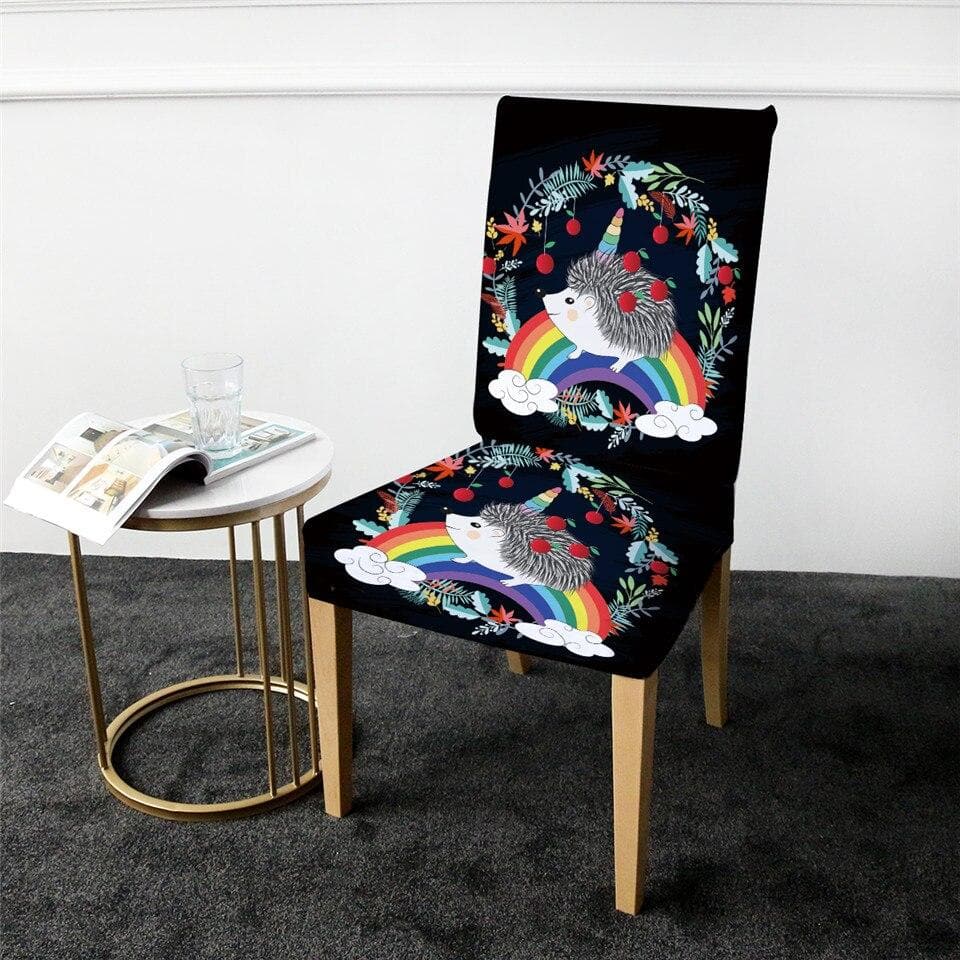 Κάλυμμα Καρέκλας Unicorn Hedgehog