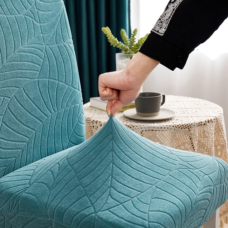 Αδιάβροχο Κάλυμμα Καρέκλας Sky Blue Leaf