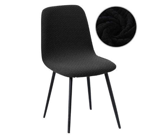 Κάλυμμα Καρέκλας Ζακάρ Μαύρο