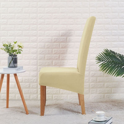 Κρεμ Μπεζ Κάλυμμα Καρέκλας Μεγάλη