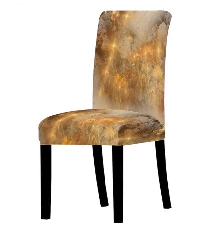 Μπεζ Μαρμάρινο Κάλυμμα Καρέκλας