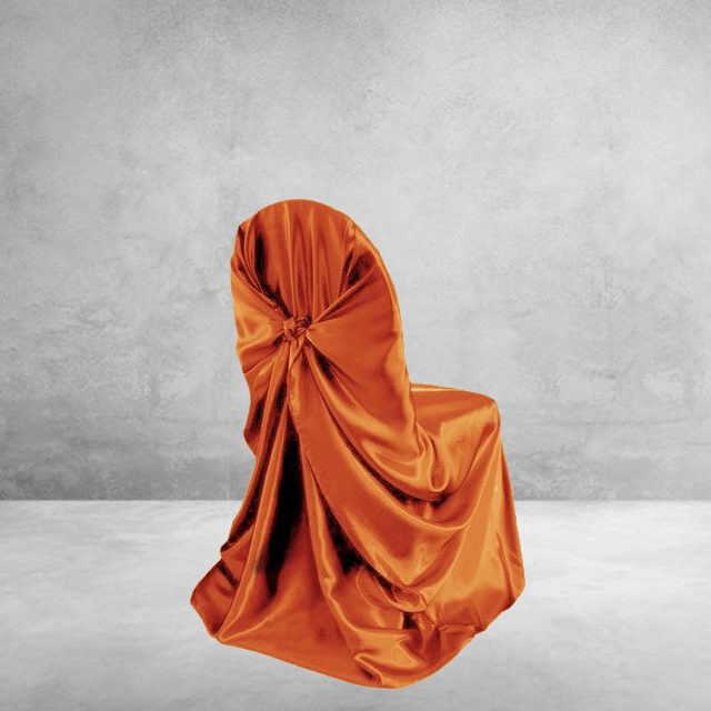 Κάλυμμα Καρέκλας Γάμου Coral Satin