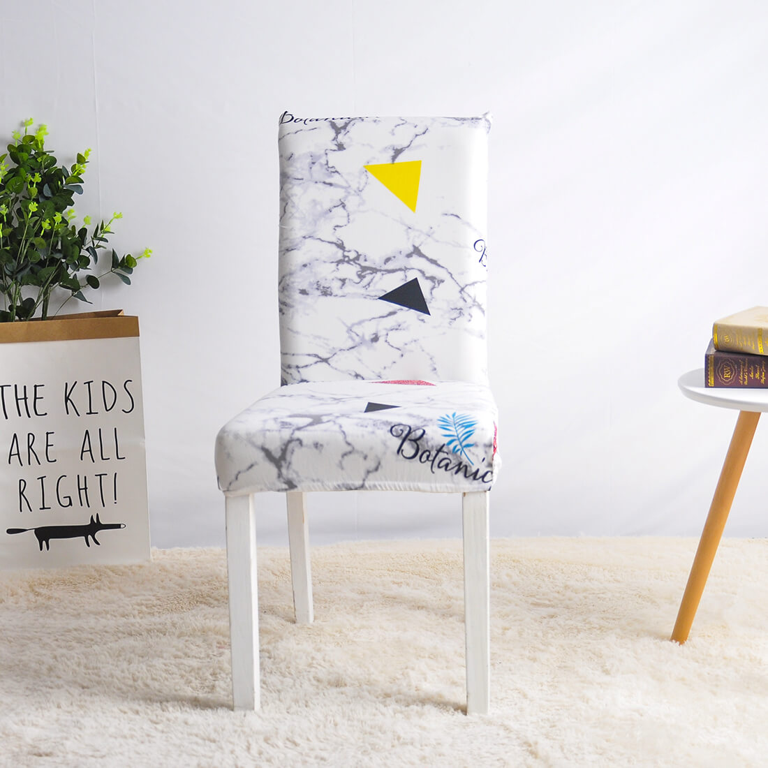 Μοντέρνο Μαρμάρινο Κάλυμμα Καρέκλας