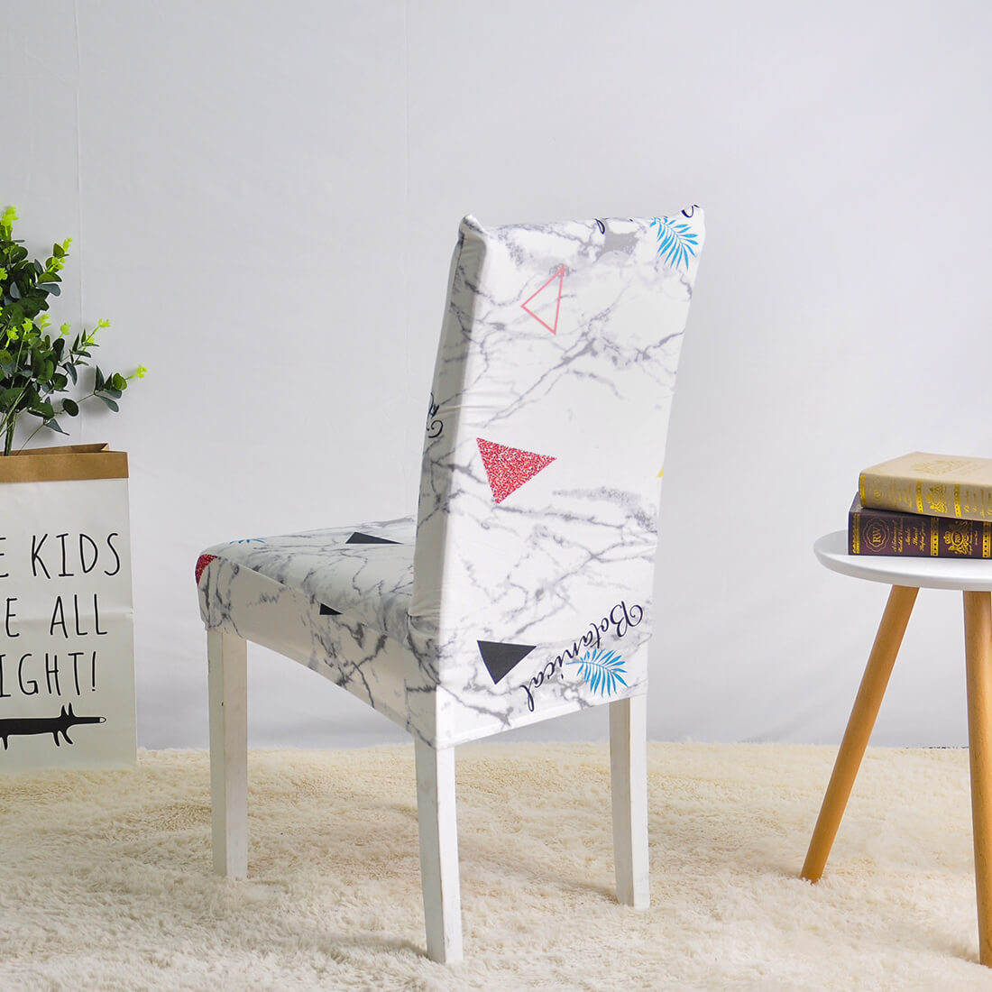 Μοντέρνο Μαρμάρινο Κάλυμμα Καρέκλας