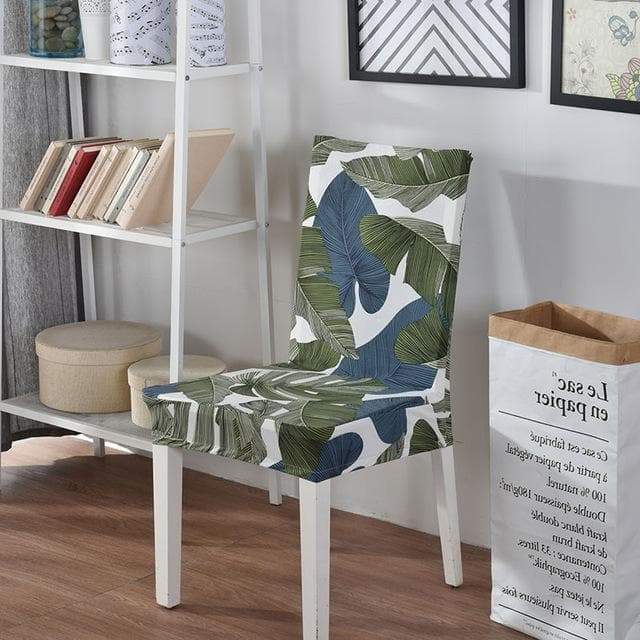 Κάλυμμα Καρέκλας Με Σκούρο Πράσινο Σχέδιο