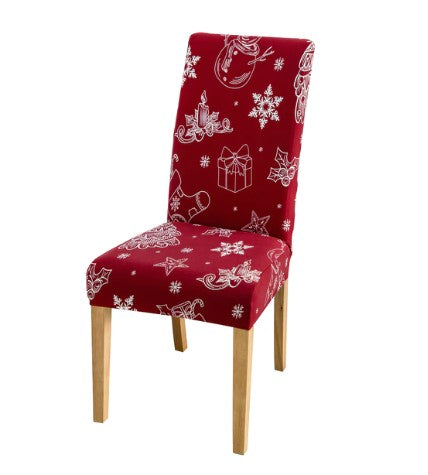 Κάλυμμα Καρέκλας Με Χριστουγεννιάτικα Σχέδια