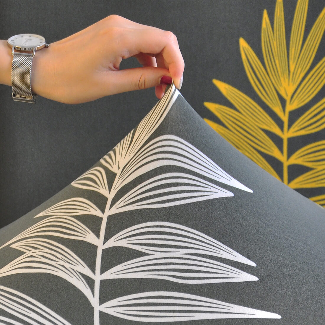 Κάλυμμα Καρέκλας Nature (Γκρι)