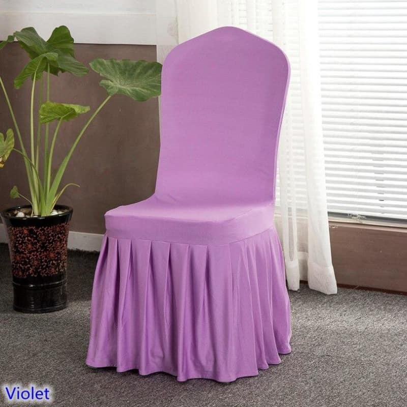 Ροζ Πτυσσόμενο Κάλυμμα Καρέκλας Γάμου