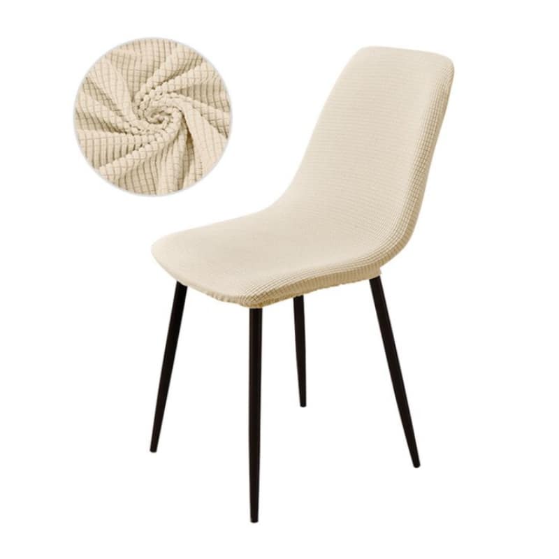 Κάλυμμα Καρέκλας Σαμπανιζέ Λευκό Σκανδιναβικό