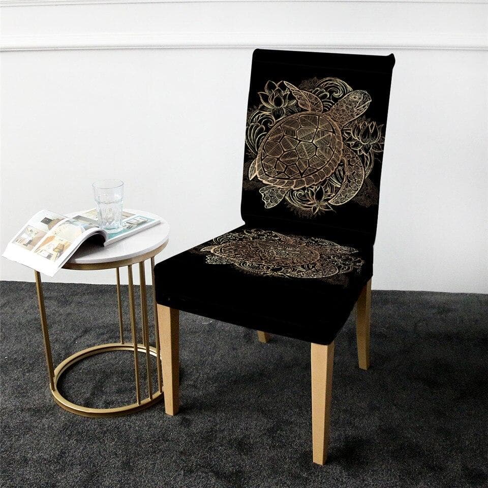 Χρυσό Κάλυμμα Καρέκλας Χελώνας