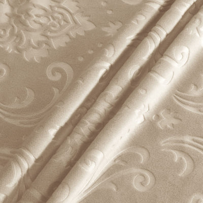 Κάλυμμα Καρέκλας Lily Velvet Σε Μπεζ Χρώμα