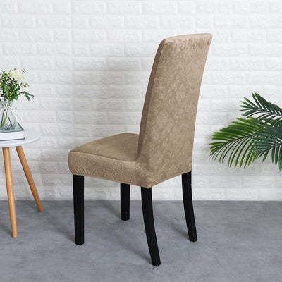 Καφέ Καρέκλα Lily Velvet