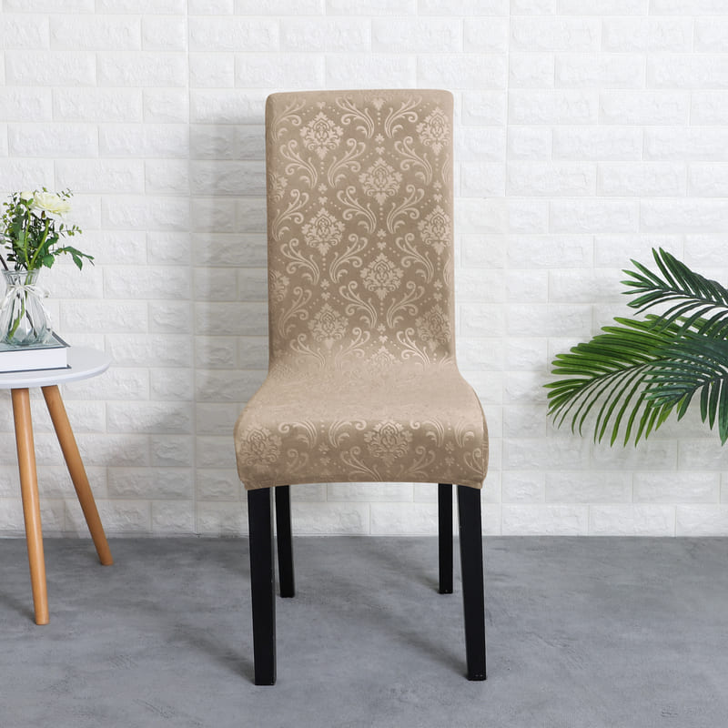 Καφέ Καρέκλα Lily Velvet