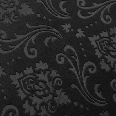 Κάλυμμα Καρέκλας Lys Velvet Σε Μαύρο Χρώμα