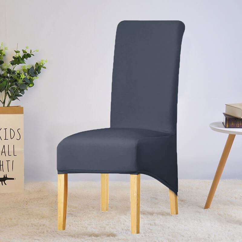 Κάλυμμα Καρέκλας Σε Γκρι Ανθρακί Xl