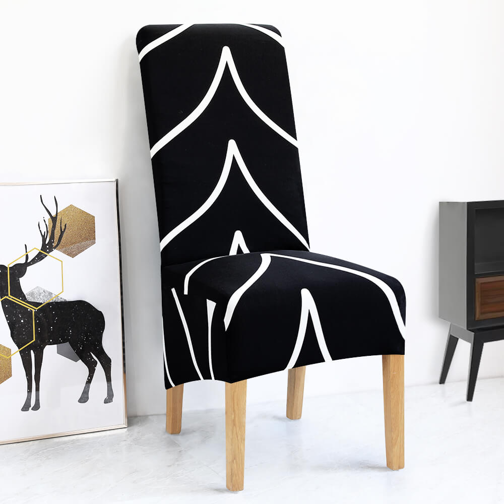 Κάλυμμα Καρέκλας Xl Ασπρόμαυρο