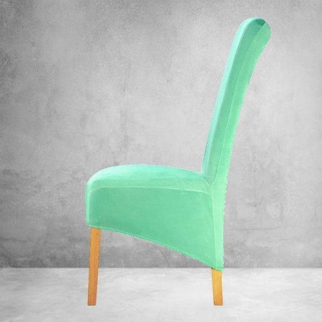 Xl Βελούδινο Κάλυμμα Καρέκλας Water Green