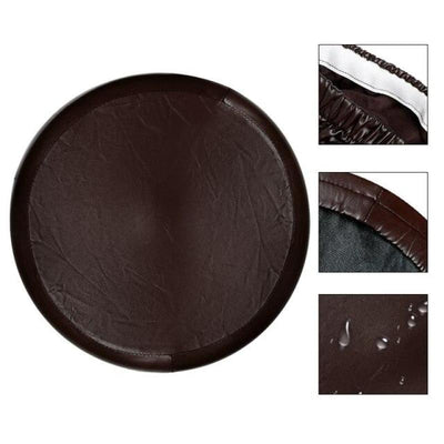 Καφέ Καφέ Στρογγυλό Κάλυμμα Σκαμπώ Μπαρ