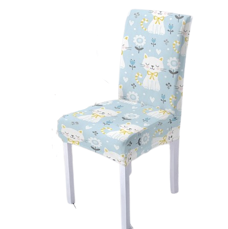Μπλε Κάλυμμα Καρέκλας Cat