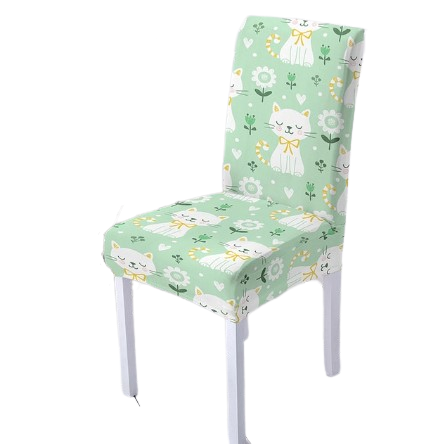 Πράσινο Κάλυμμα Καρέκλας Cat