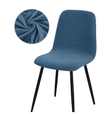 Κάλυμμα Καρέκλας Μπλε Ζακάρ